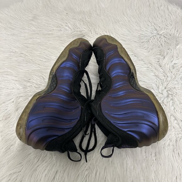 Nike Air Foamposite One Eggplant Purple Sneaker Shoes 2017 314996-008 Size 8 - Picture 7 of 12
